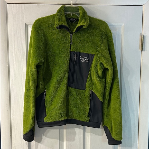 Mountain Hardware-Green Fleece Jacket - Picture 1 of 2